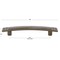 Gliderite Hardware 3-3/4 in. Center to Center Antique Brass Hammered Cabinet Pull - 4244-AB, 10PK 4244-AB-10 - alternate 4